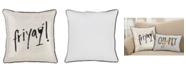 Saro Lifestyle Friyay Decorative Pillow, 18" x 18"
